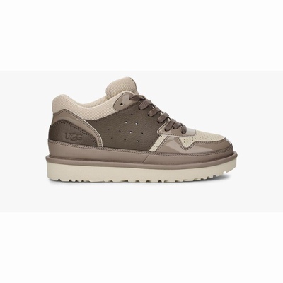 Tenis UGG Highland Leather Mulher Marrom/Cinzentas | PT-OWFXT